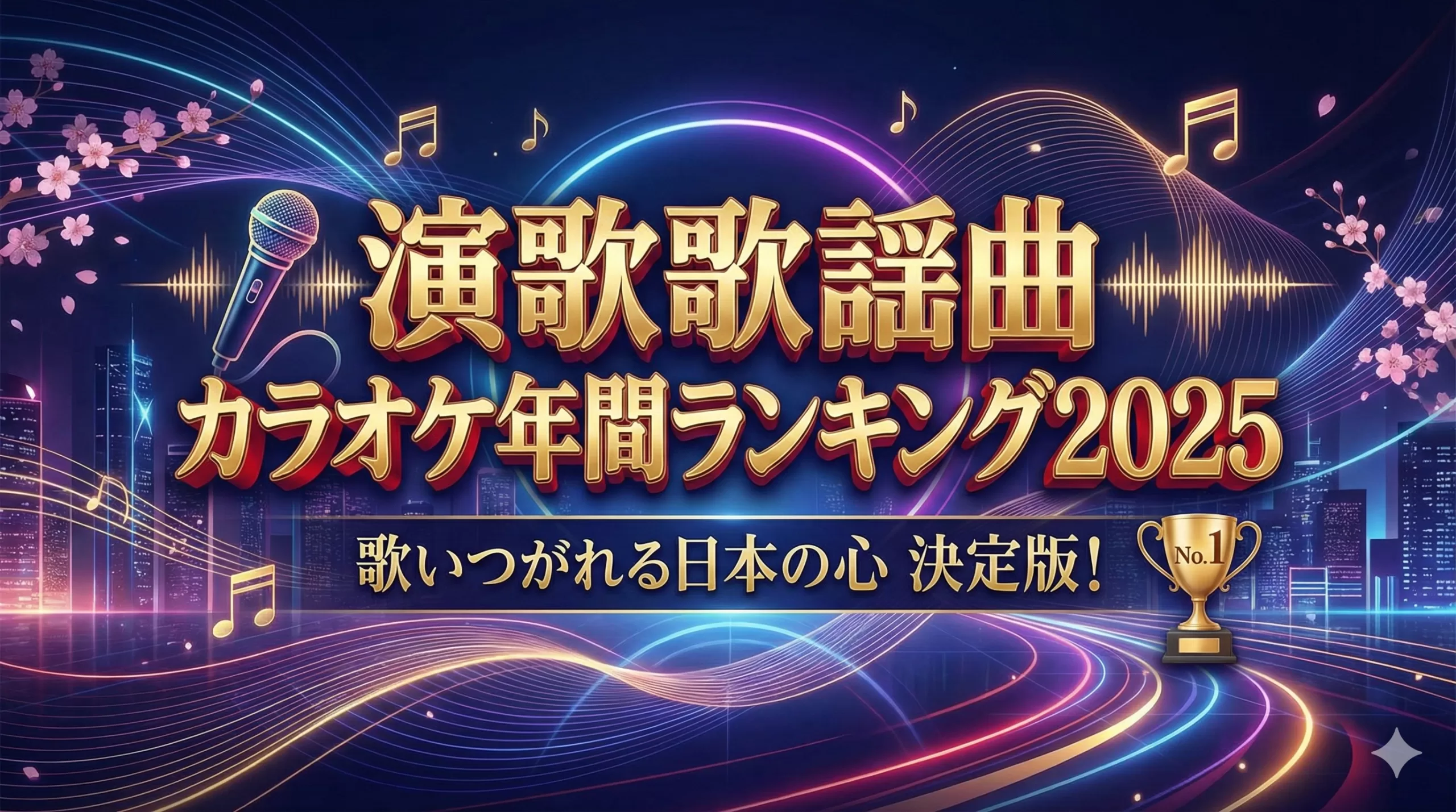 演歌歌謡曲カラオケランキング2025